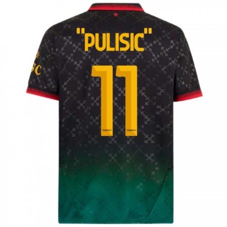 AC Milán Christian Pulisic 11 Čtvrtý 2024-25 - Fotbalové Dresy (S/S) AC Milán Christian Pulisic 11 Čtvrtý 2024-25 - Fotbalové Dresy (S/S)
